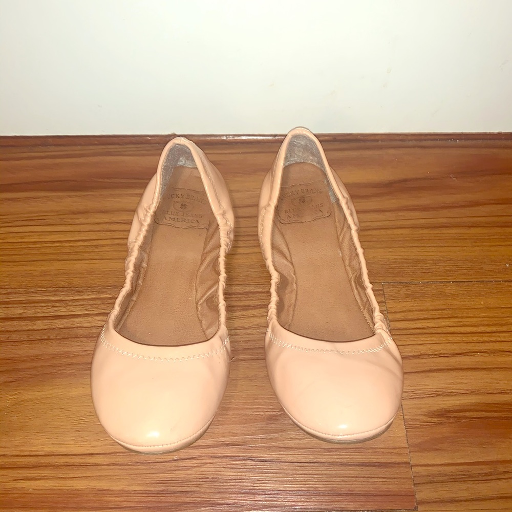 Lucky Brand Pale Pink Flats